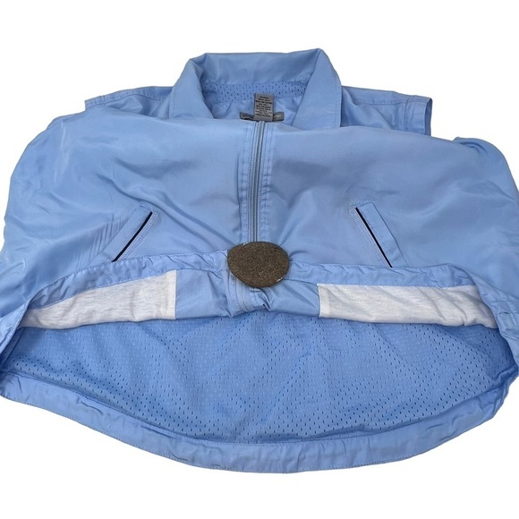 Y2K Oleg Cassini Sport Convertible Windbreaker Jacket Size XLP Removable Sleeves - Picture 7 of 16